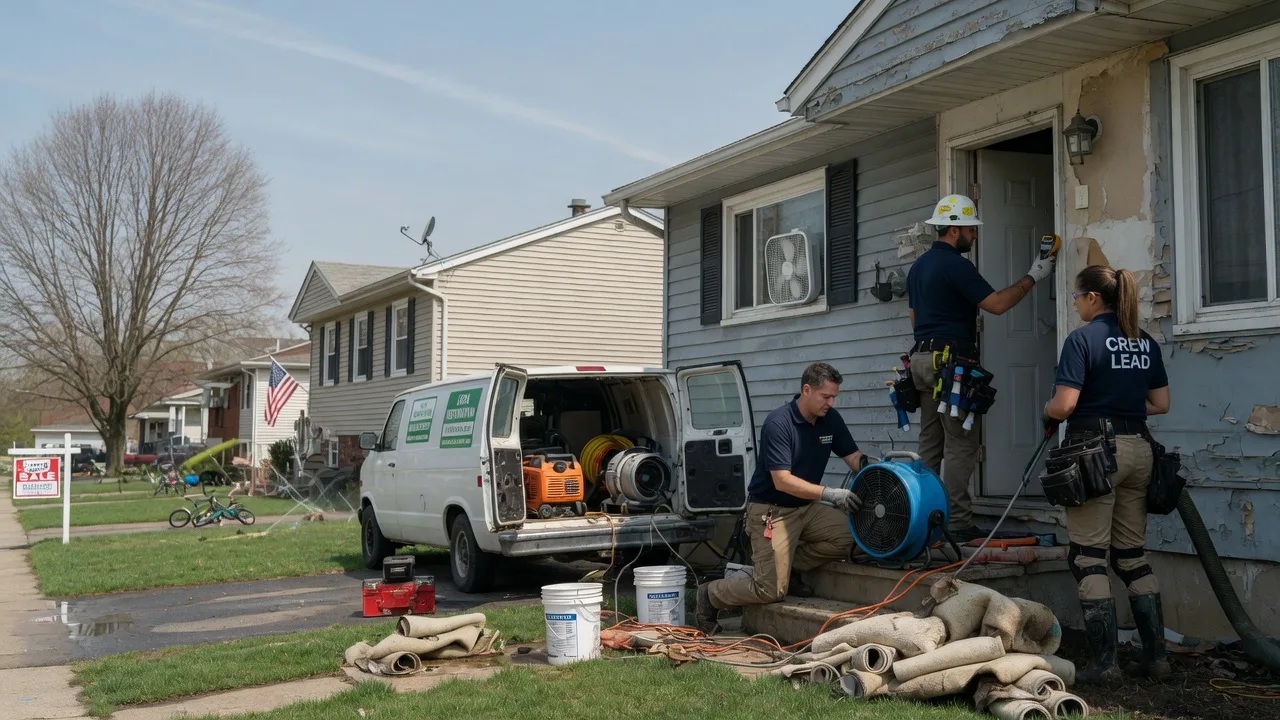 Flood Cleanup in Pleasant Valley, IA near me