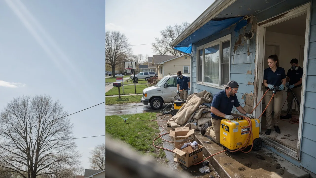 Basement Flood Cleanup in Pleasant Valley, IA near me
